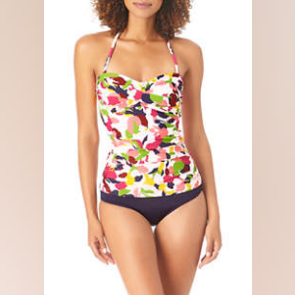 AnneCole XL Tankini Top